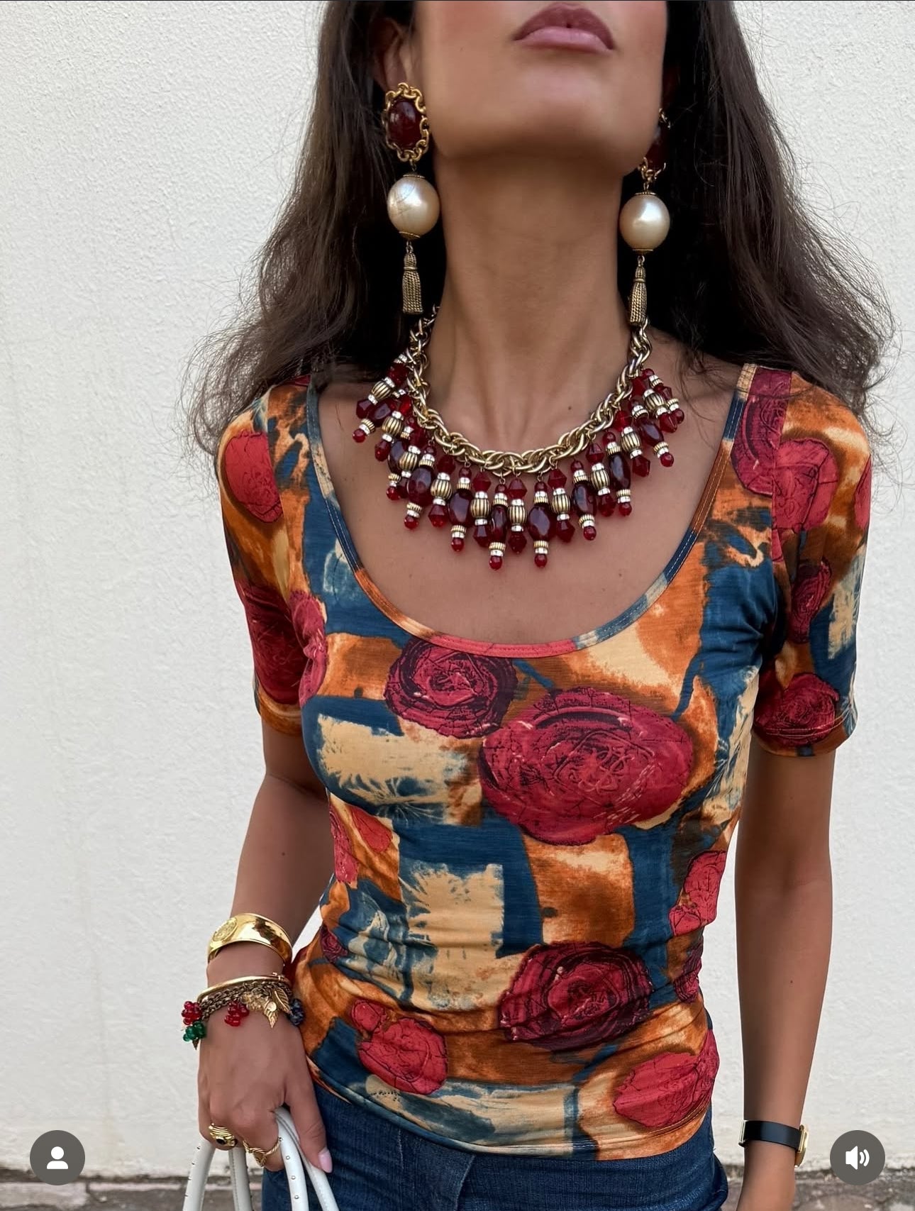 1950s Grape Cluster Necklace & Bracelet Set