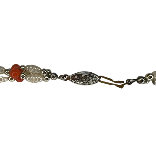 Long Vintage Beaded Necklace