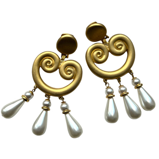 1980's Craft Earrings