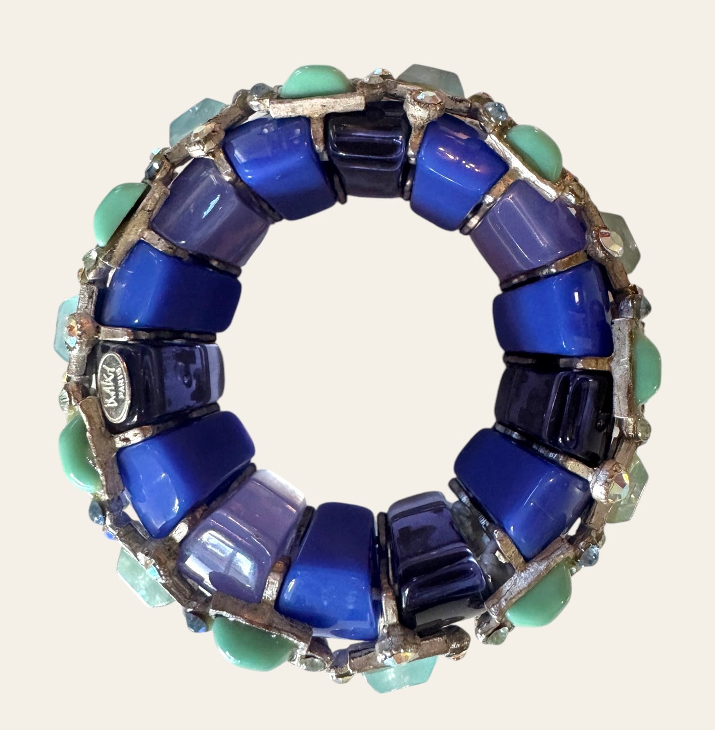 1995 Isaky Paris Cobalt Blue Cuff
