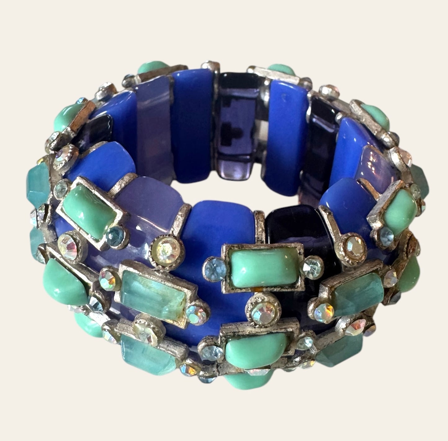 1995 Isaky Paris Cobalt Blue Cuff