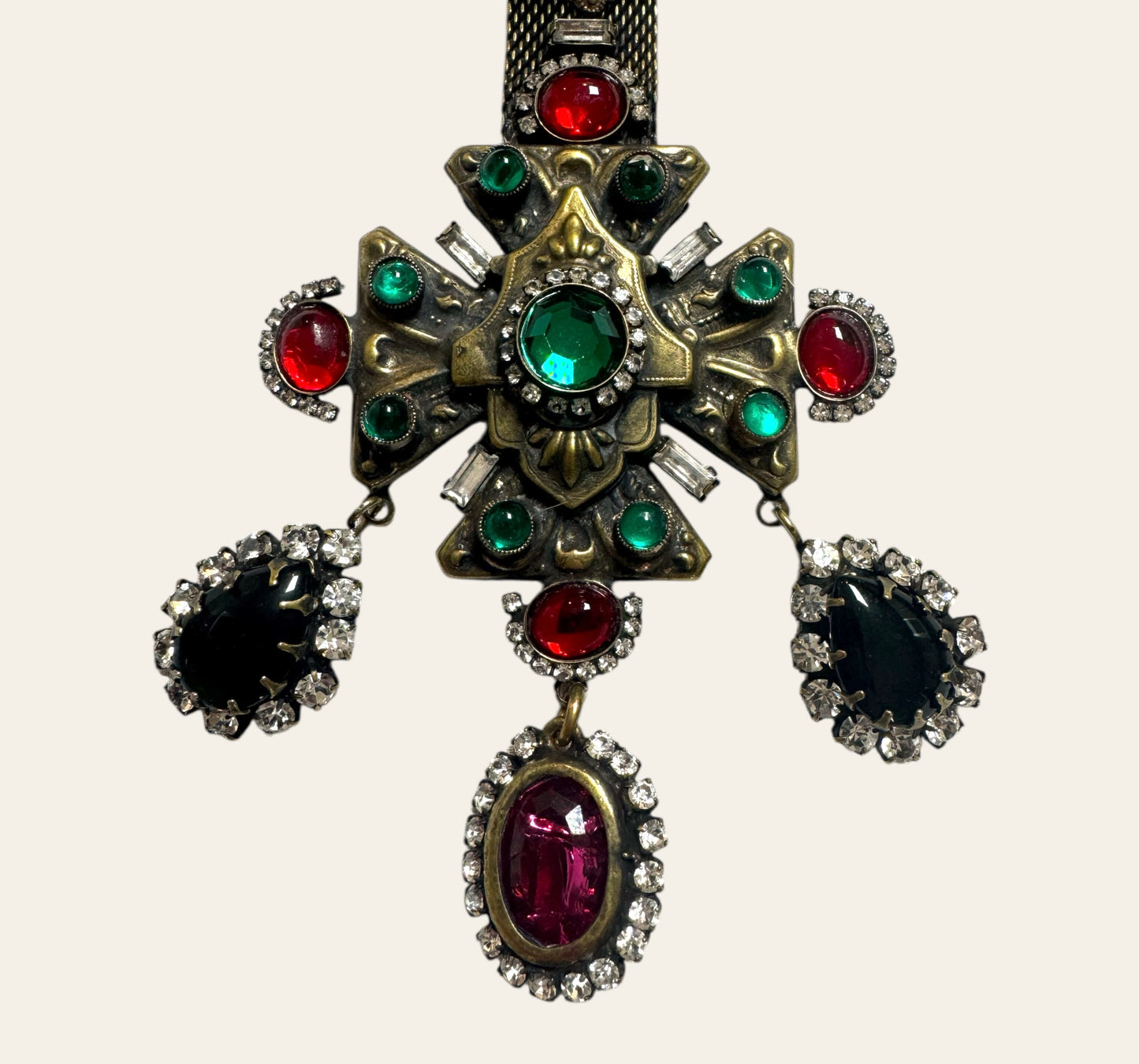 XXL Byzantine Revival Lawrence Vrba Brooch