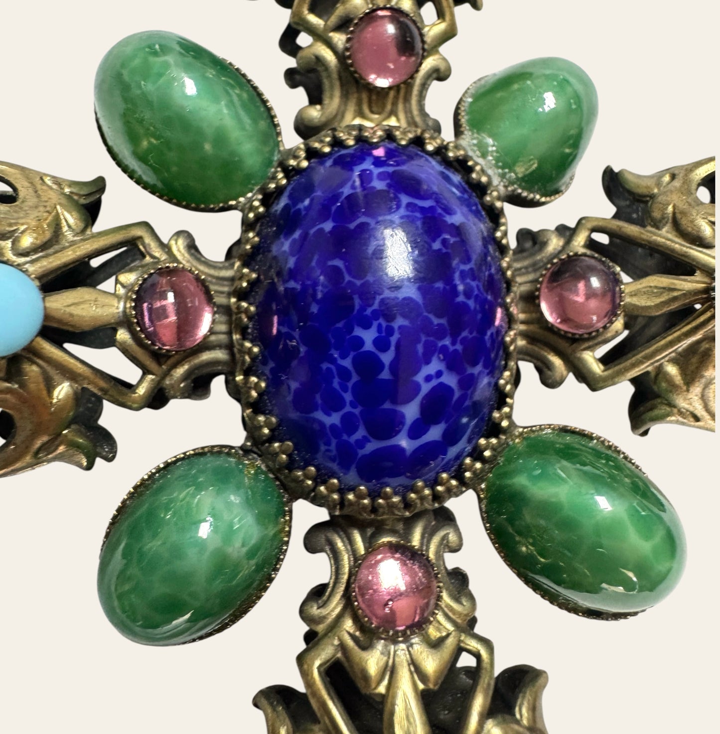 Large Maltese Brooch
