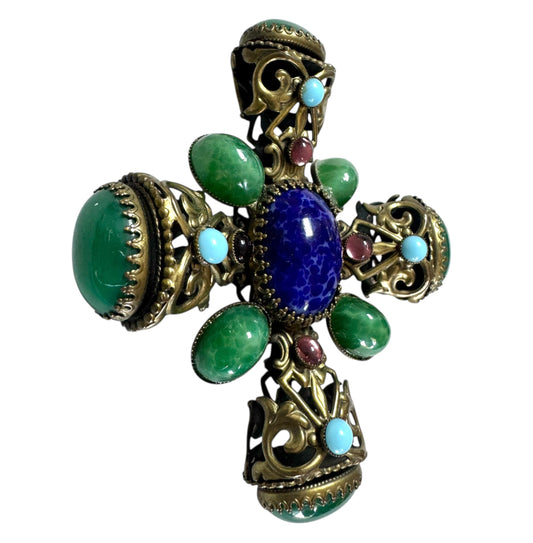 Large Maltese Brooch