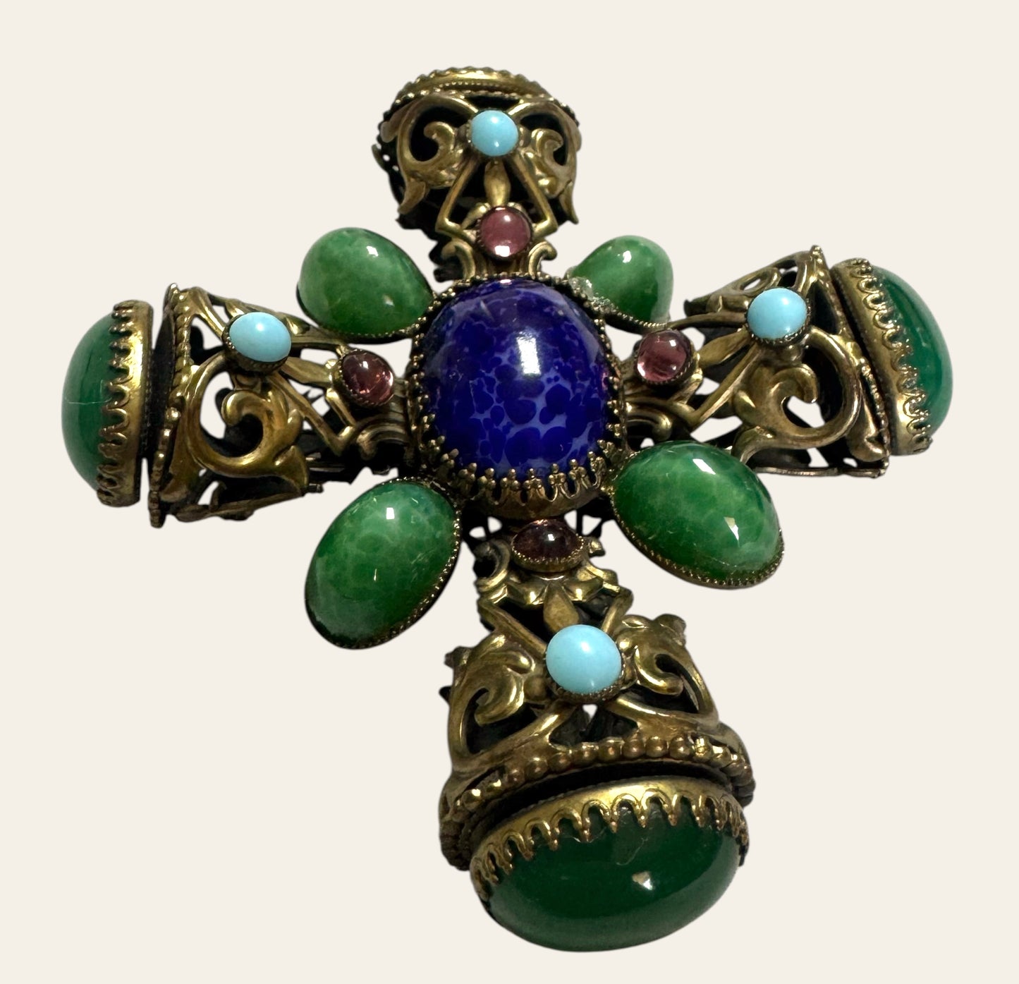 Large Maltese Brooch