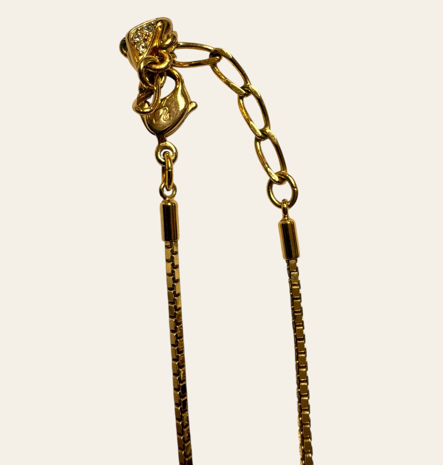 2009 Swarovski Geometric Pendant Necklace