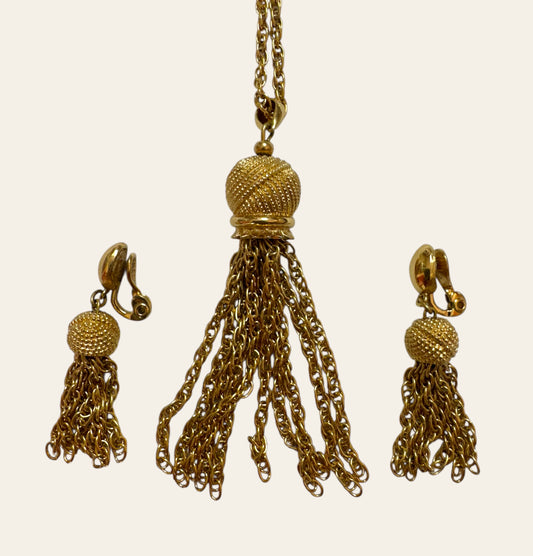 1960's Monet Demi Parure