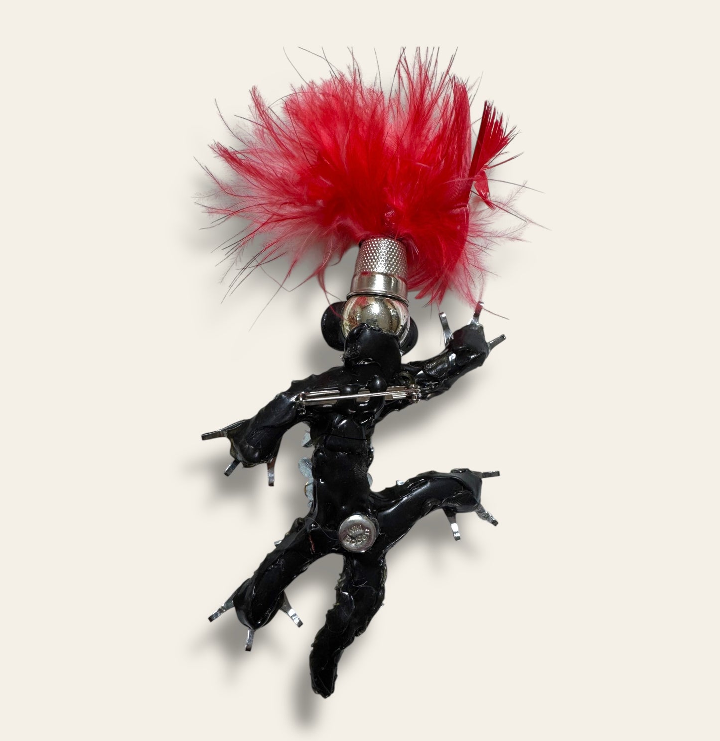 XXL Sculptural Dragon Brooch