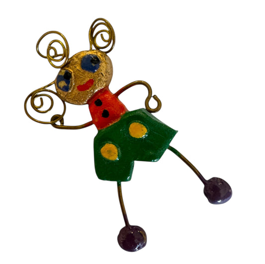 1990s Happy Fingers Pin