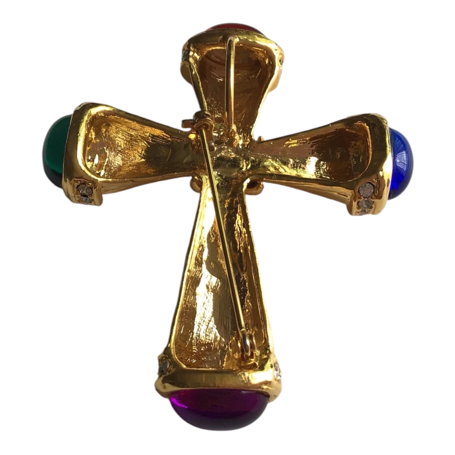 Vintage Maltese Cross Brooch
