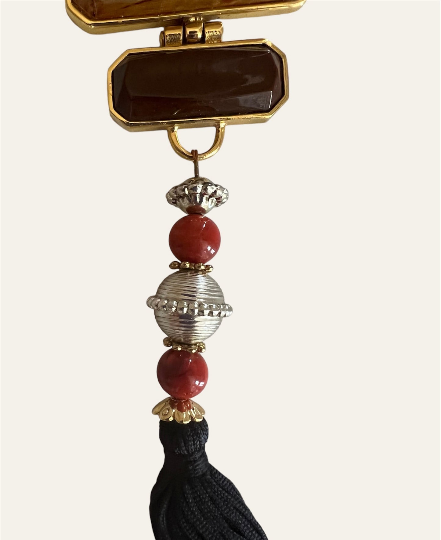 Long Statement Tassel Necklace