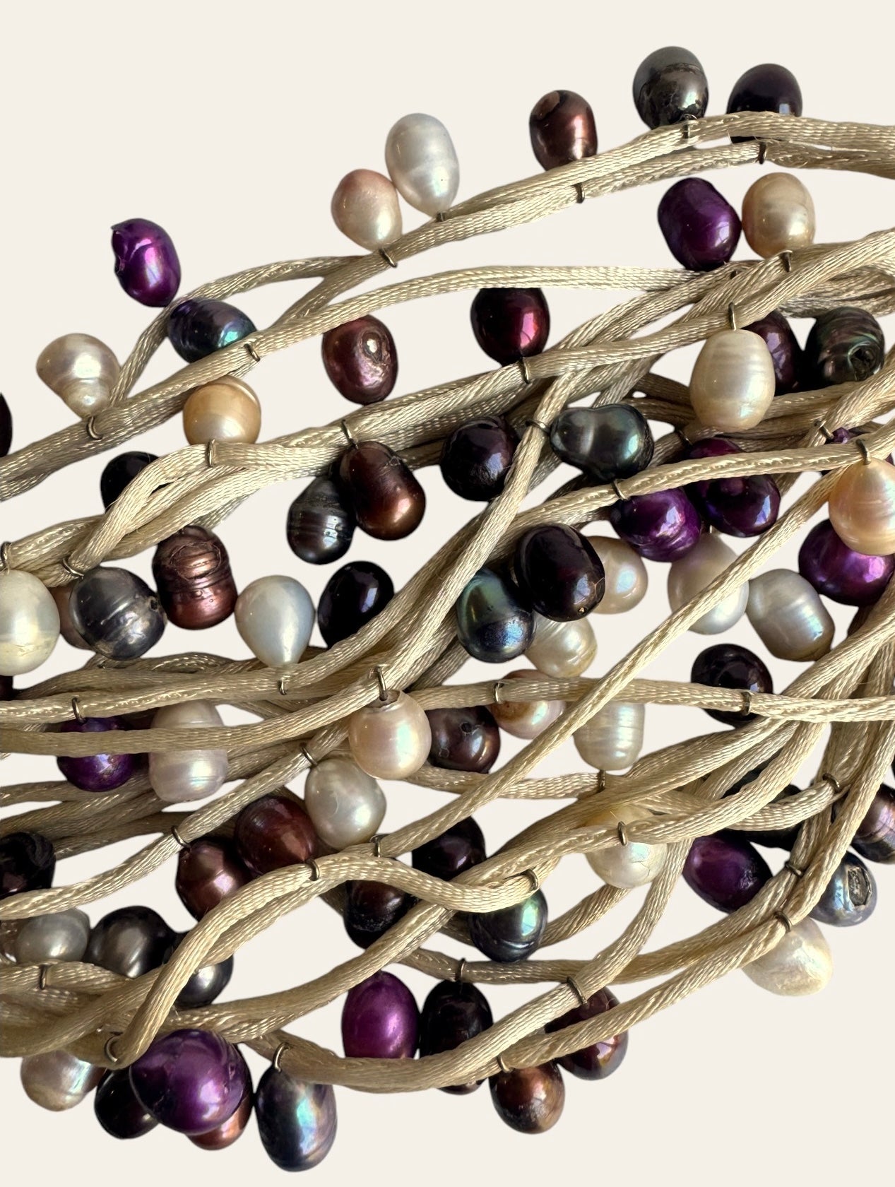 Multi-Strand Fresh Water Pearl Bracelet