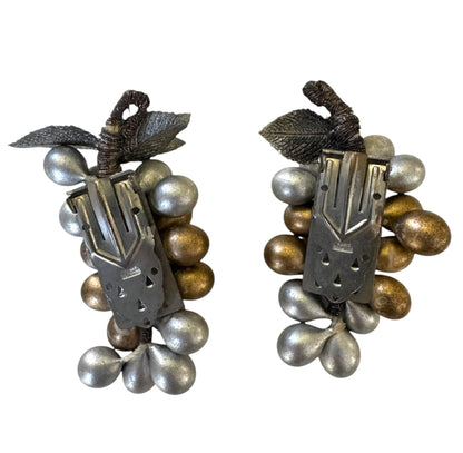 Antique Czech Dress Clips Set