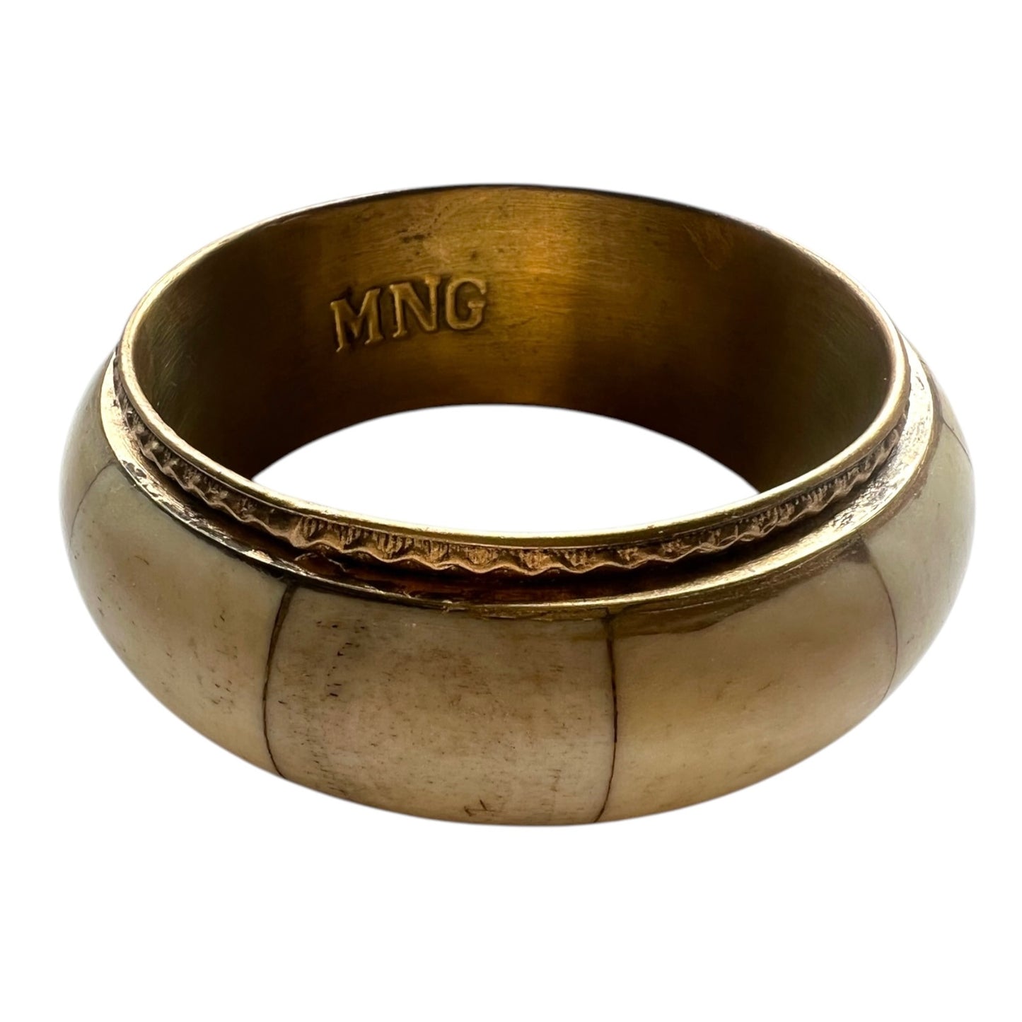 Chunky Hinged Bone Bangles