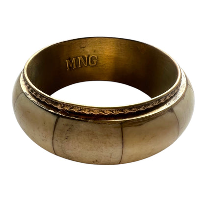 Chunky Hinged Bone Bangles