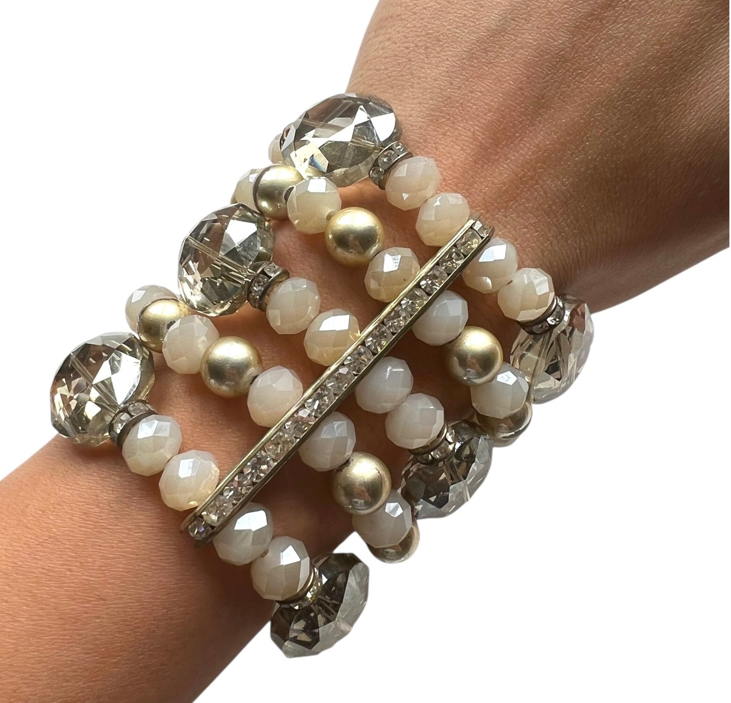 Multi Strand Elastic Bracelet