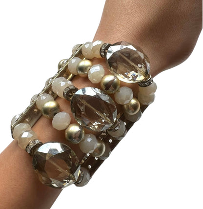 Multi Strand Elastic Bracelet