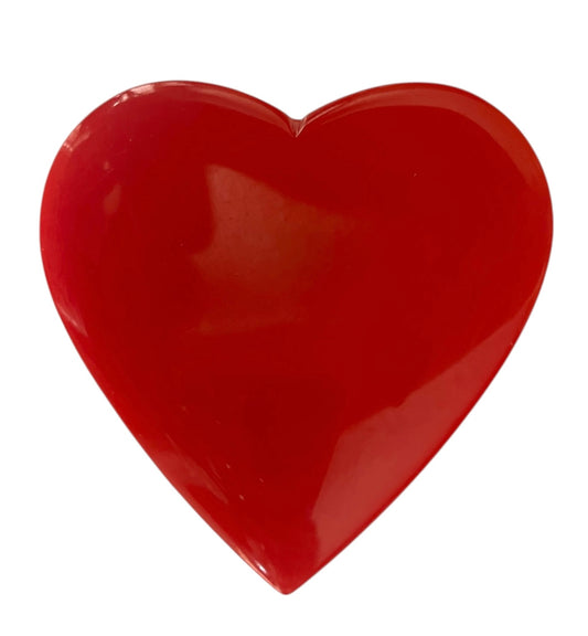 Massive Red Heart & Sea Anchor Brooches