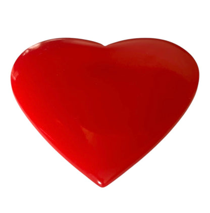 Massive Red Heart & Sea Anchor Brooches
