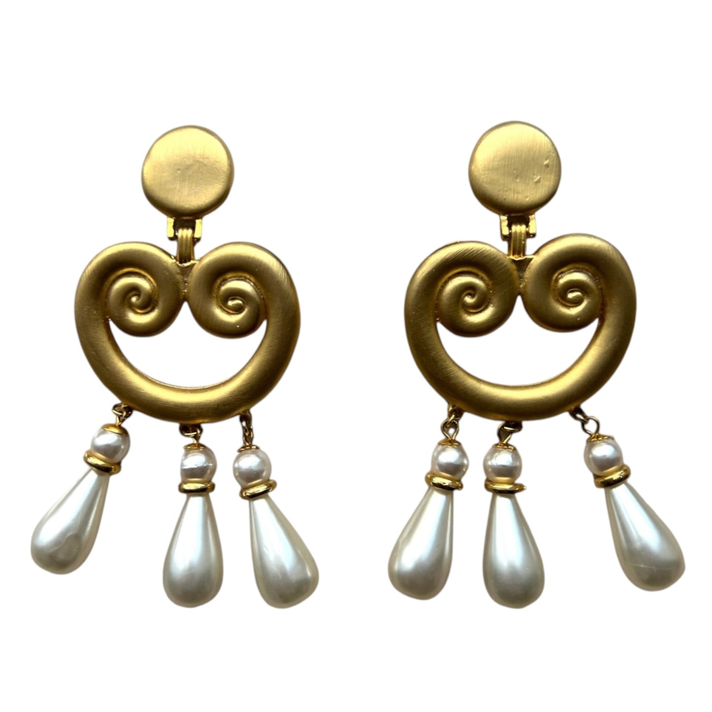 1980's Craft Earrings