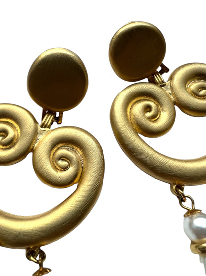 1980's Craft Earrings