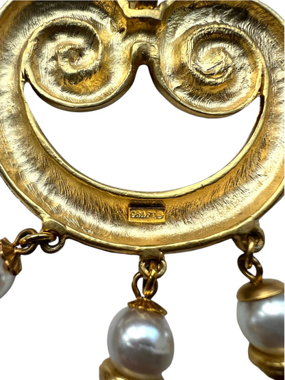 1980's Craft Earrings