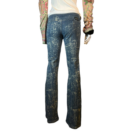 2002 Virgin Only Tie Die Low Waist Jeans
