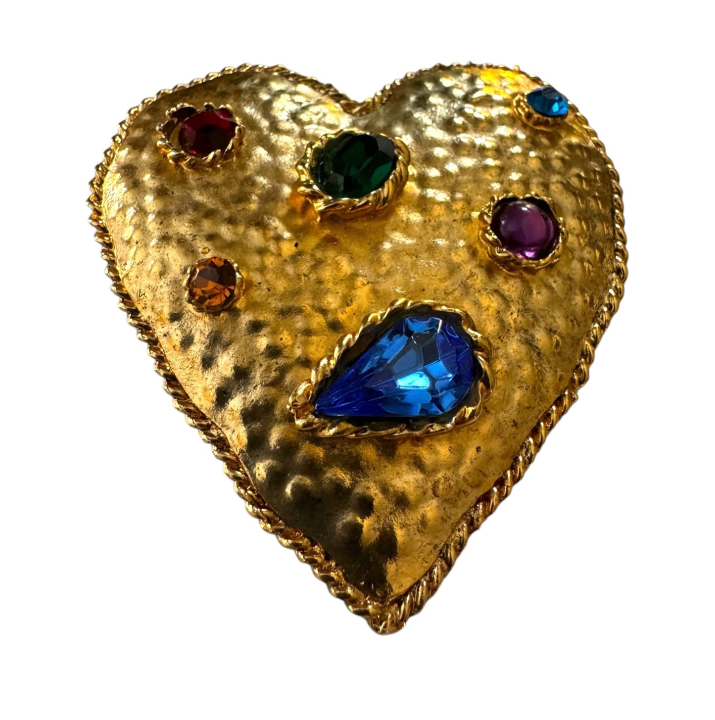 Edouard Rambaud Paris Heart Brooch
