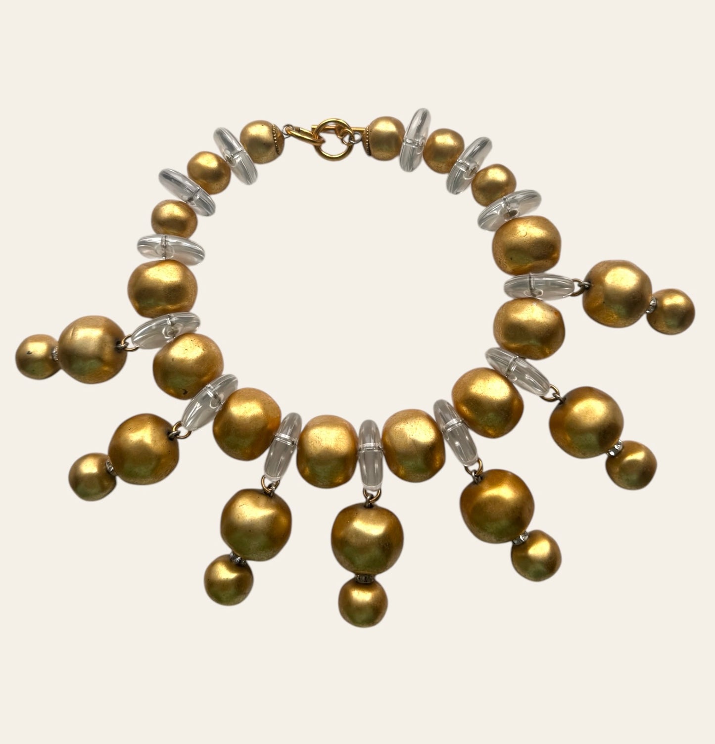 Massive Bead Collar Necklace