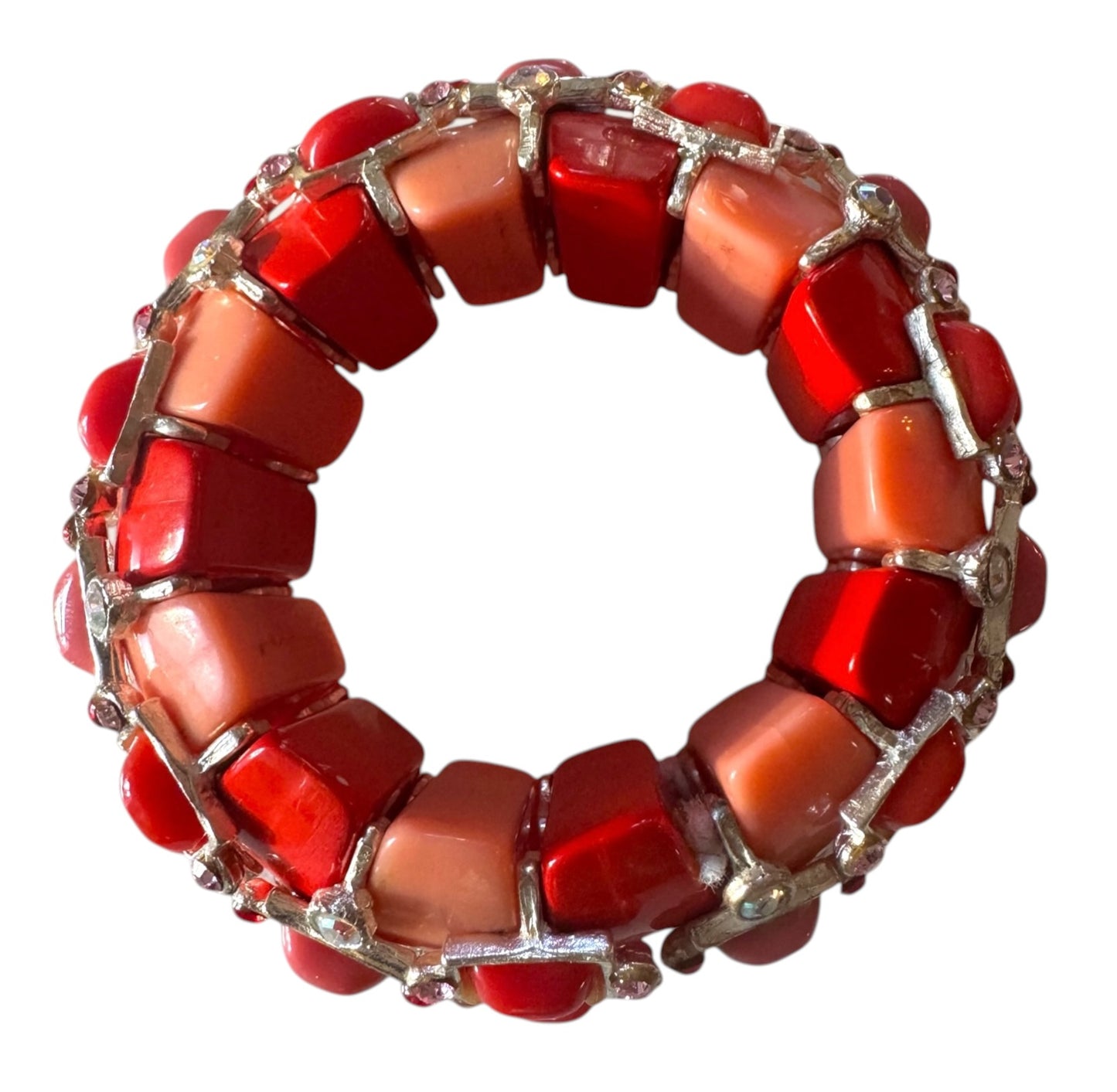 1995 Isaky Paris Bracelet In Saumon Tones