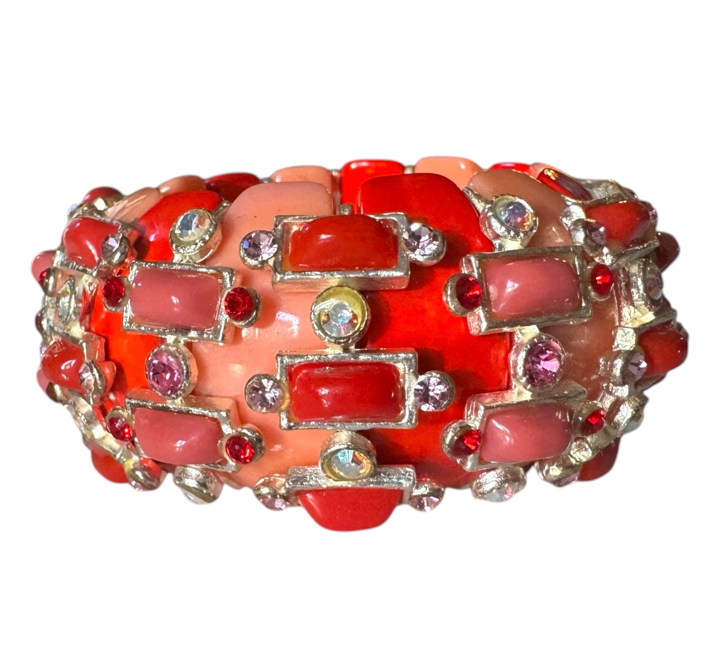 1995 Isaky Paris Bracelet In Saumon Tones