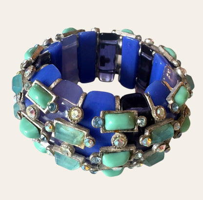 1995 Isaky Paris Cobalt  Blue Cuff