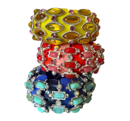 1995 Isaky Paris Bracelet In Saumon Tones