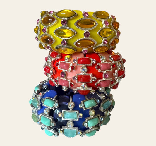 1995 Isaky Paris Cobalt  Blue Cuff