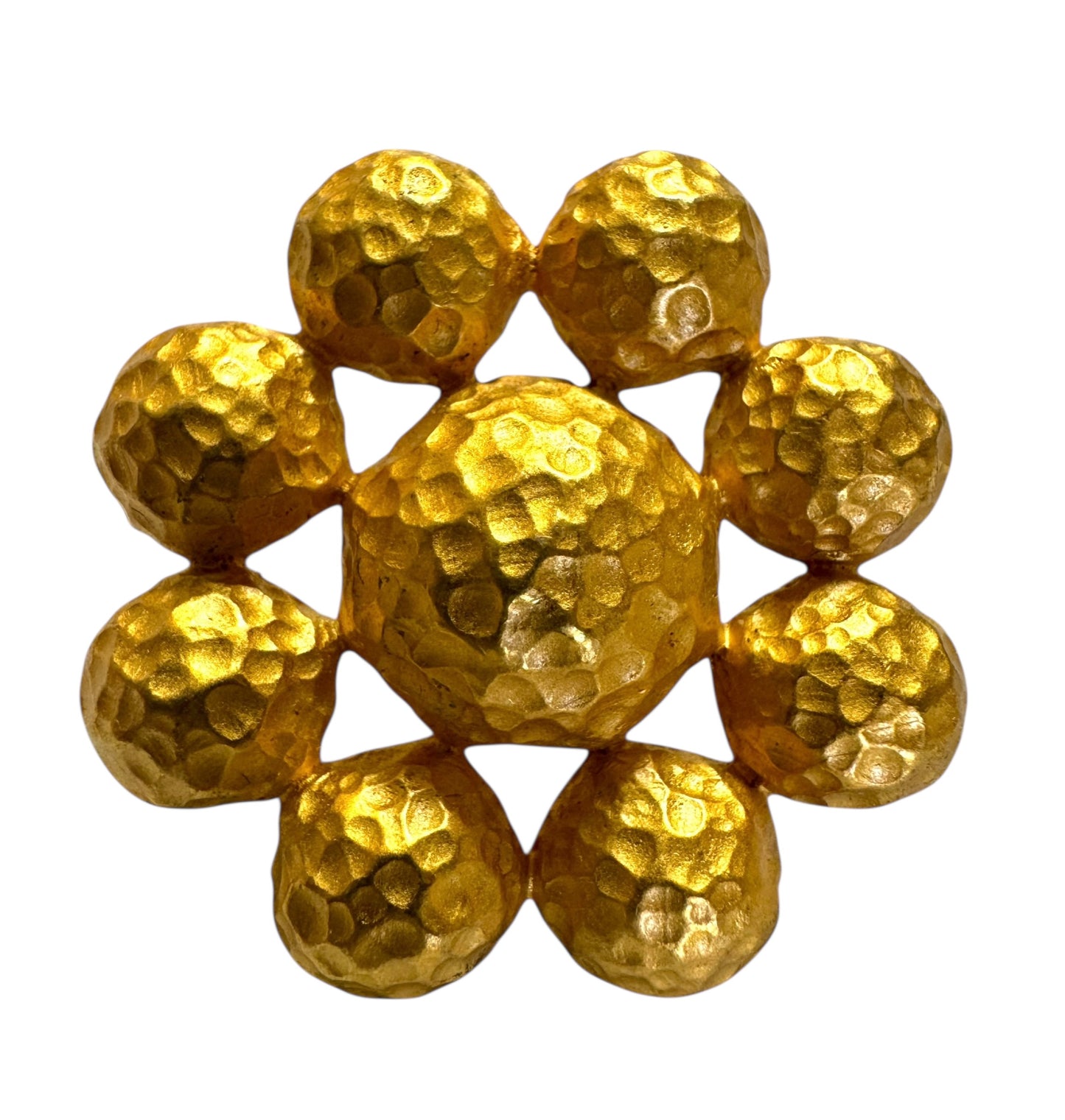 1970's Napier Flower Clip On Earrings