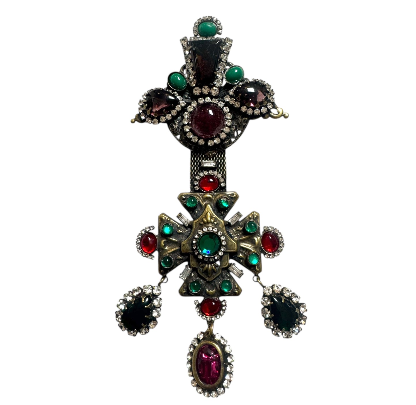 XXL Byzantine Revival Lawrence Vrba Brooch