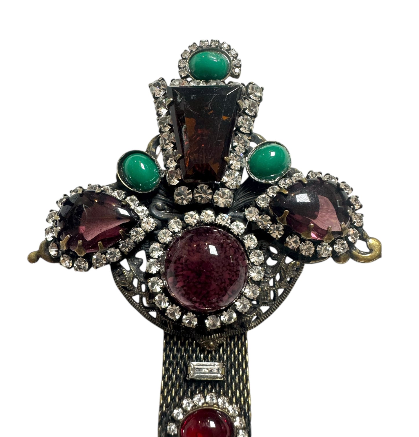 XXL Byzantine Revival Lawrence Vrba Brooch