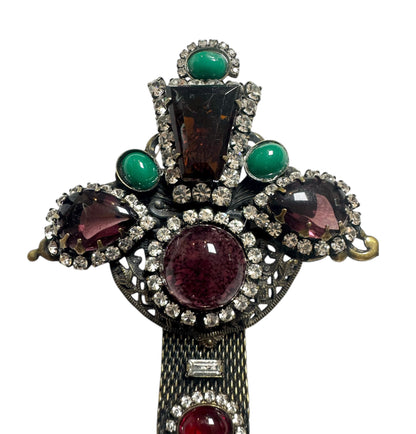 XXL Byzantine Revival Lawrence Vrba Brooch