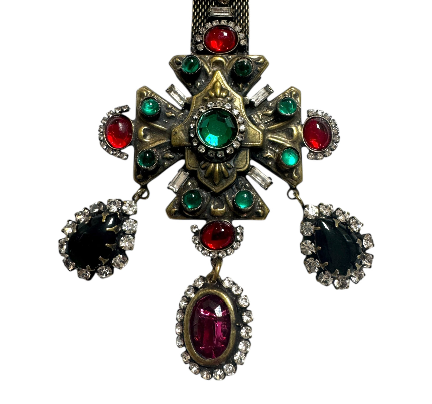 XXL Byzantine Revival Lawrence Vrba Brooch