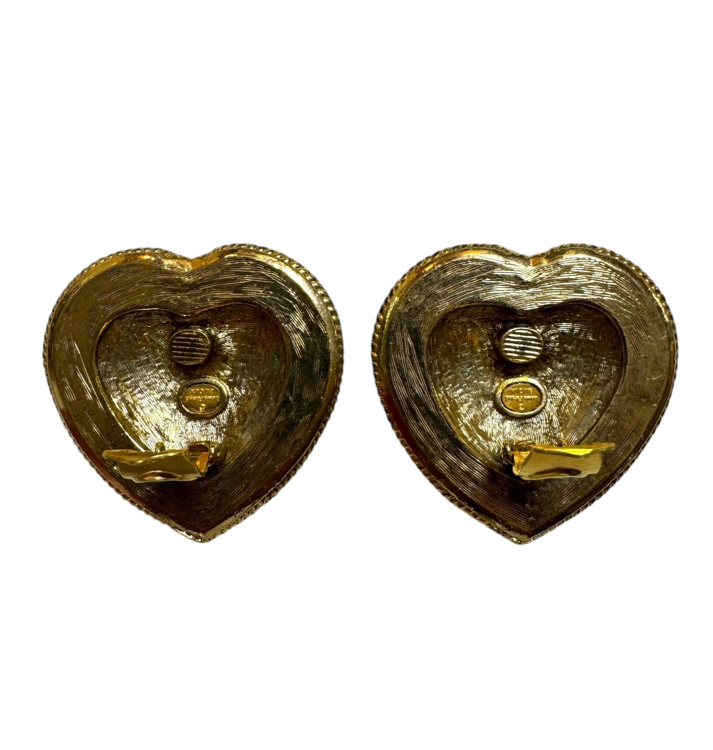 Massive Louis Feraud Clip On Earrings