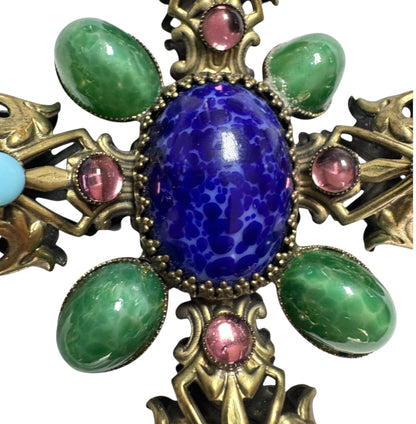 Large Maltese Brooch