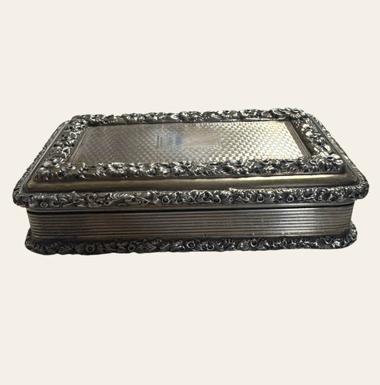 Sterling Silver Presentation Box — “Cairo Garden Competition, 1931”