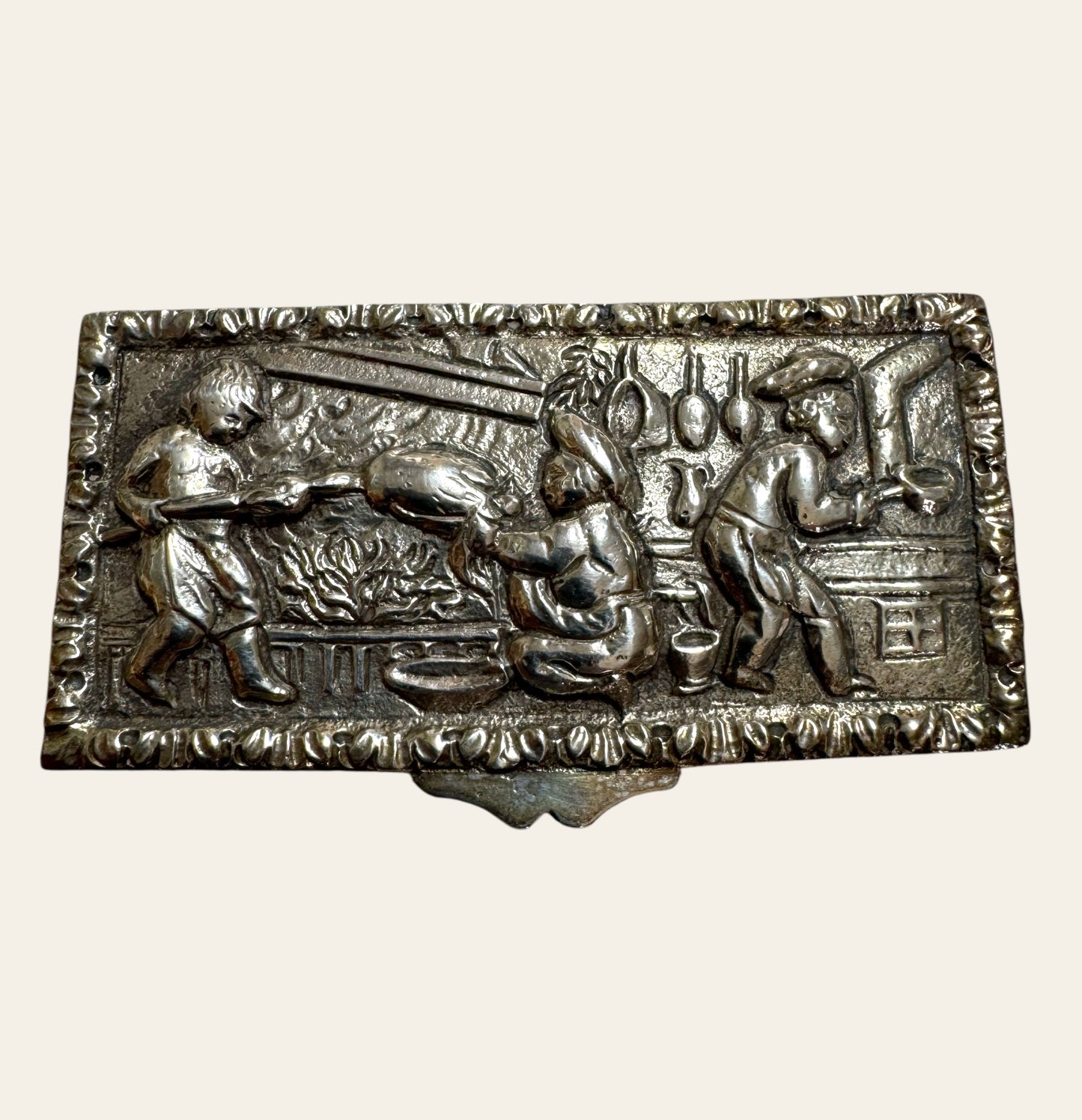 19th-Century Continental Silver Box