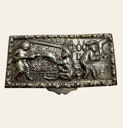 19th-Century Continental Silver Box