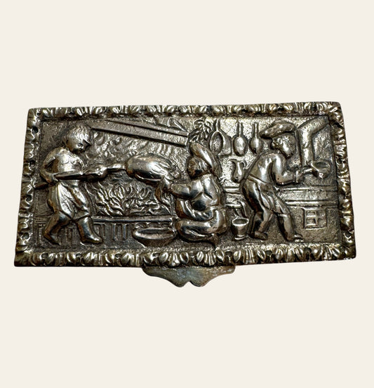 19th-Century Continental Silver Box