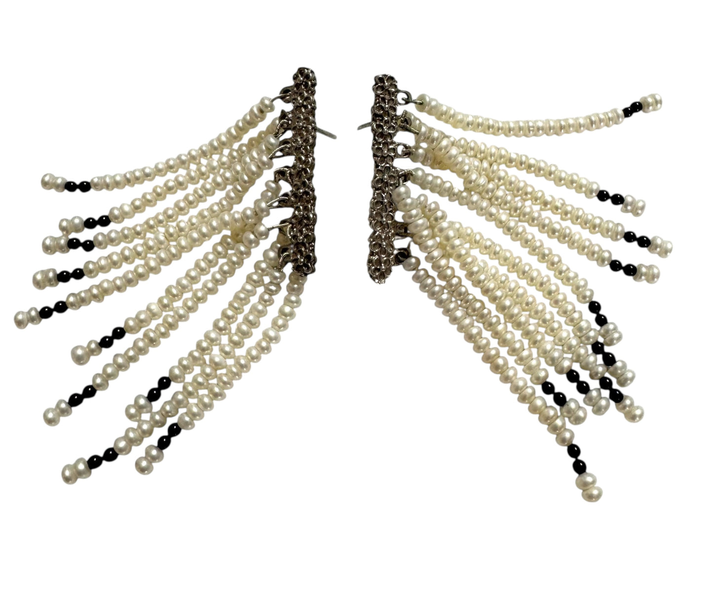 Pearl Rain Pierced Earrings
