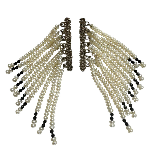 Pearl Rain Pierced Earrings