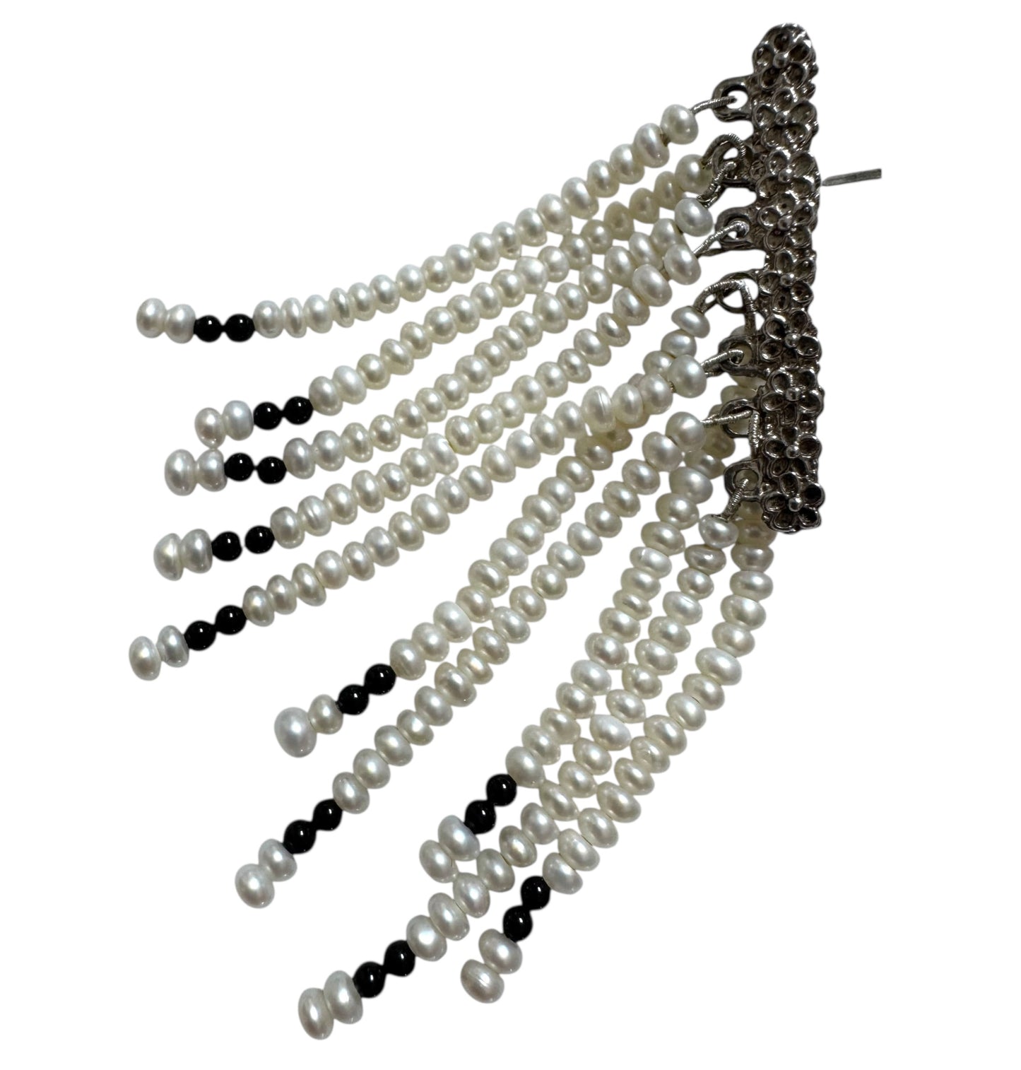 Pearl Rain Pierced Earrings