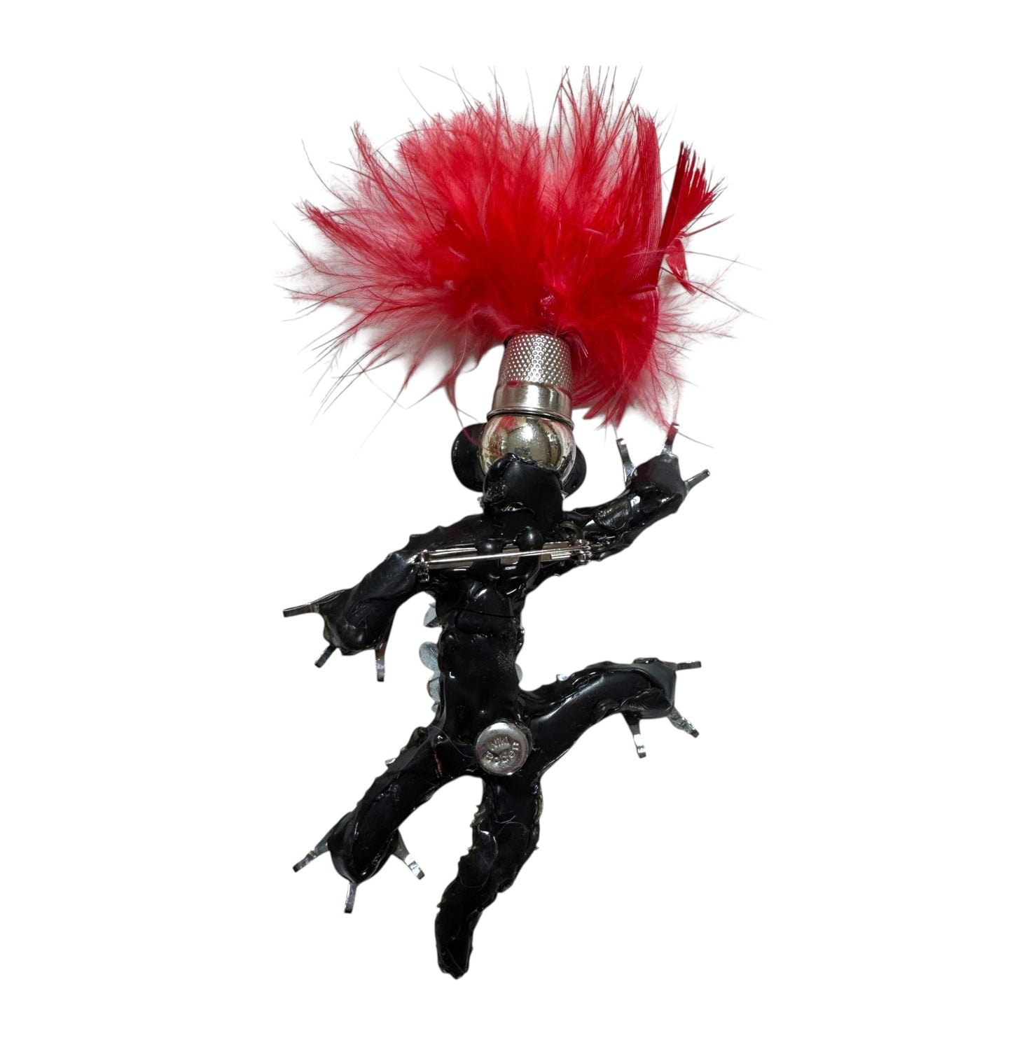 XXL Sculptural Dragon Brooch