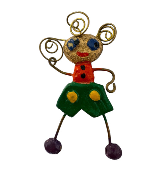 1990s Happy Fingers Pin